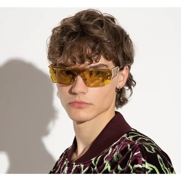 New! WONDER BOY III BPS-127B Gold with Gold Flakes/Amber Bronze Mirror Authentic - Picture 5 of 11